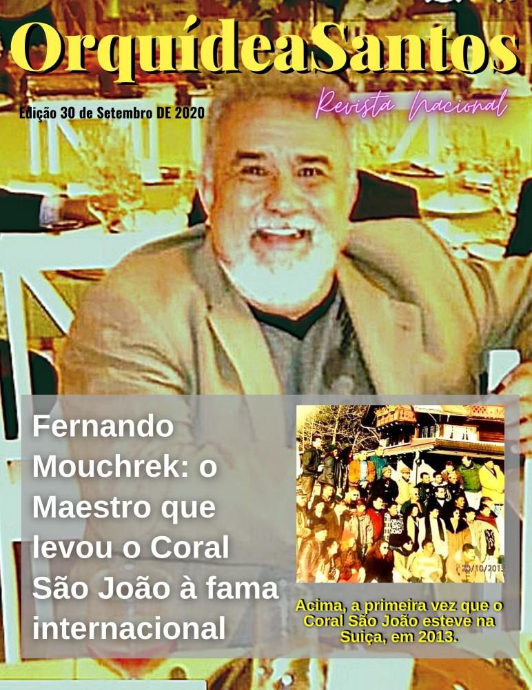 Nova edição da Revista Nacional de Orquídea Santos