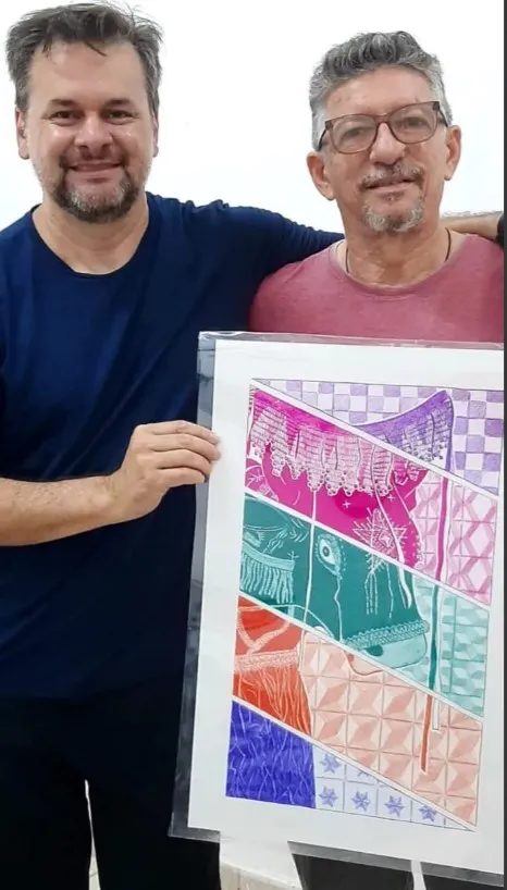 A genialidade do artista visual Jailson Belfort e sua arte com canetas esferográficas