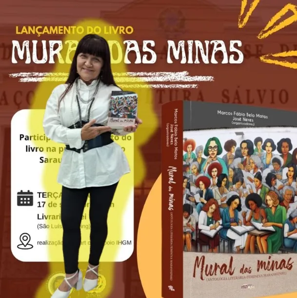 Importante texto da imortal APB, Linda Barros: “AS 'MINAS' NO MURAL DAS LETRAS MARANHENSES”