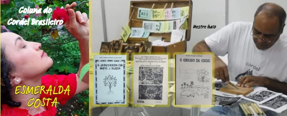 Coluna do Cordel Brasileiro: poeta e cordelista Esmeralda Costa