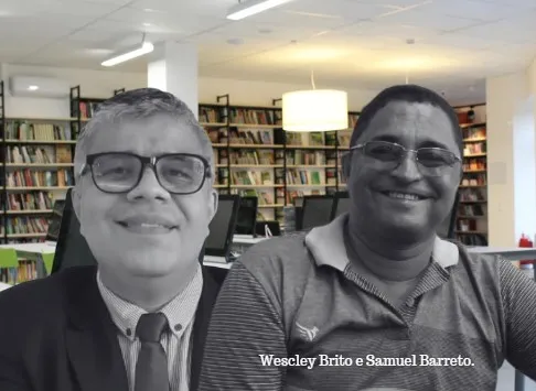 Homenagem do imortal APB-MA Wescley Brito para Samuel Barreto