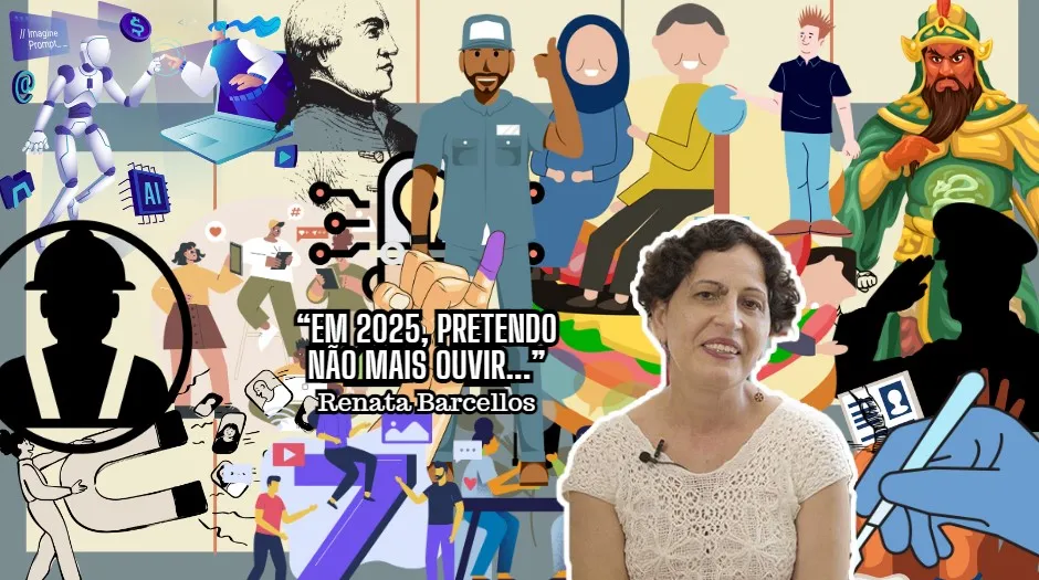 Renata Barcellos: “Em 2025, pretendo não mais ouvir...”
