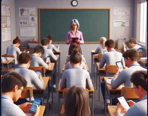 Continua a polêmica sobre o uso ou não de celulares na sala de aula. qual a sua opinião?