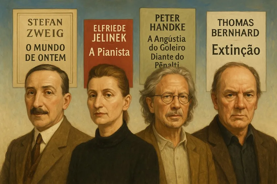 Quatro grande autores austríacos. Vale conhecer cada um.