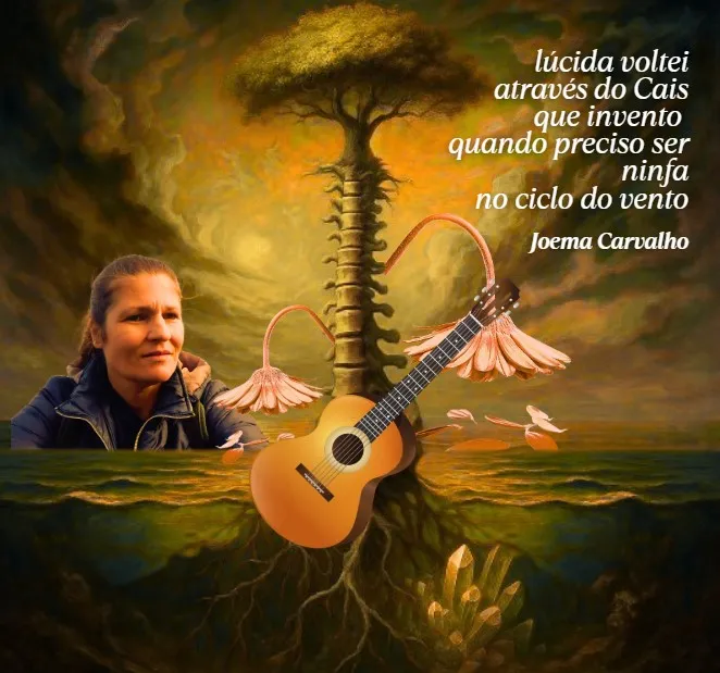 Joema Carvalho: poema “Ramos da Espinha”.