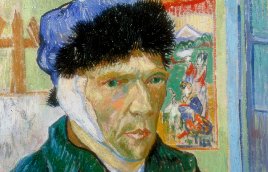 Van Gogh cortou própria orelha durante surto por falta de álcool, diz estudo inédito