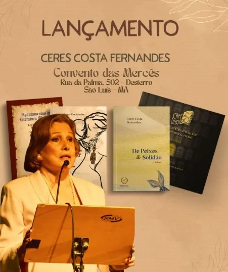 Ao lançar novos livros, Ceres Costa Fernandes reafirmou por que sua prosa ocupa um lugar singular na tradição escrita brasileira