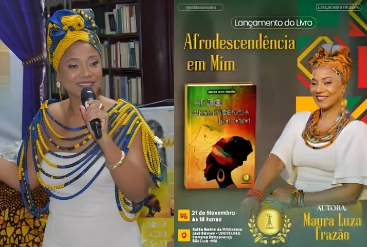 Lançamento do livro “Afrodescendência em Mim” de Maura Luza Frazão