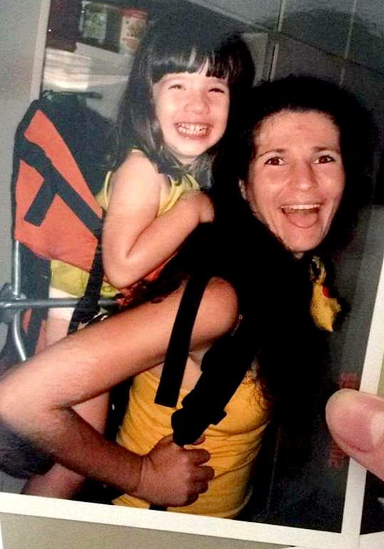 Joema Carvalho e sua sobrinha
