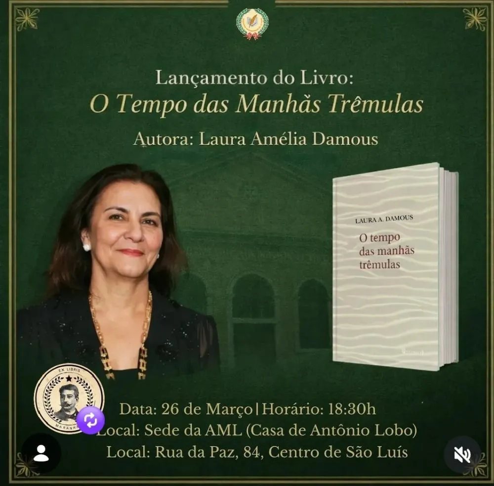 Escritora Laura Amélia lança livro de poemas na AML