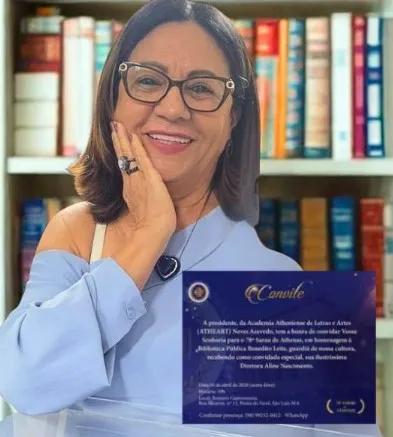 ATHEART homenageia a Biblioteca Benedito Leite no 78º Sarau de Athenas