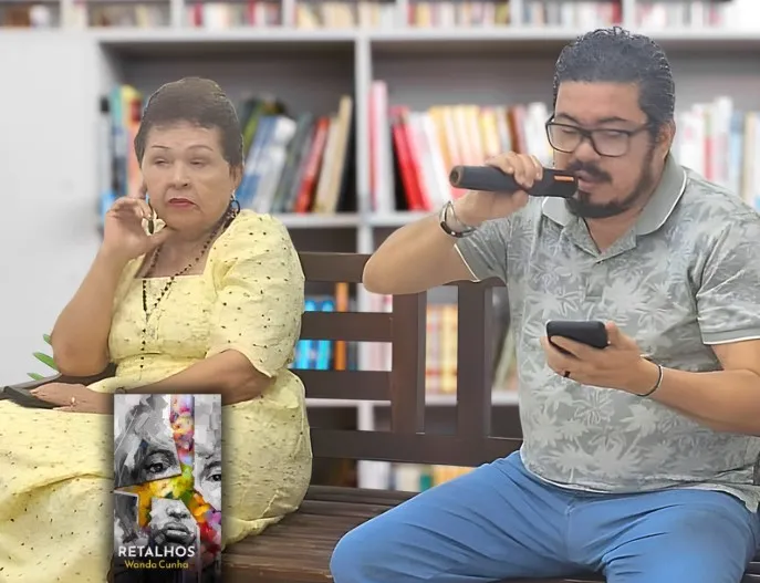 LANÇAMENTO DE RETALHOS PRIMEIRO ROMANCE DE WANDA CUNHA