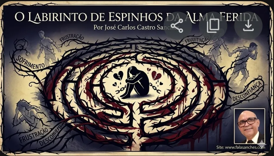 O LABIRINTO DE ESPINHOS DA ALMA FERIDA     