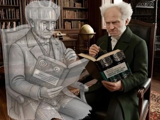 Schopenhauer ensina que ninguém será livre, se não conseguir ficar de pé, quando findar o aplauso