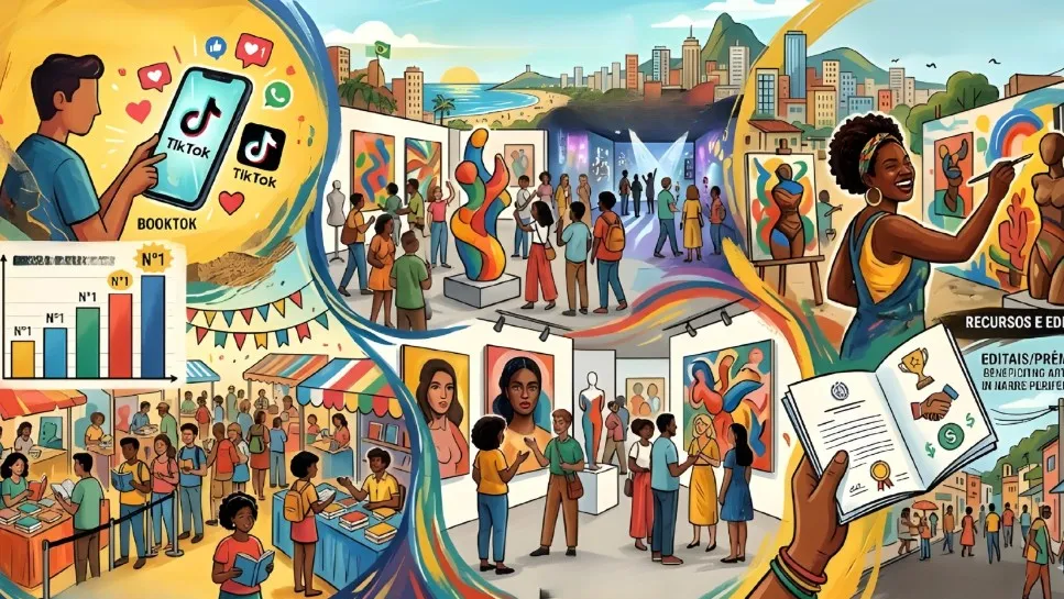 Porque hoje é sábado, é dia de Boletim Cultural do Facetubes: Literatura e Arte brasileiras