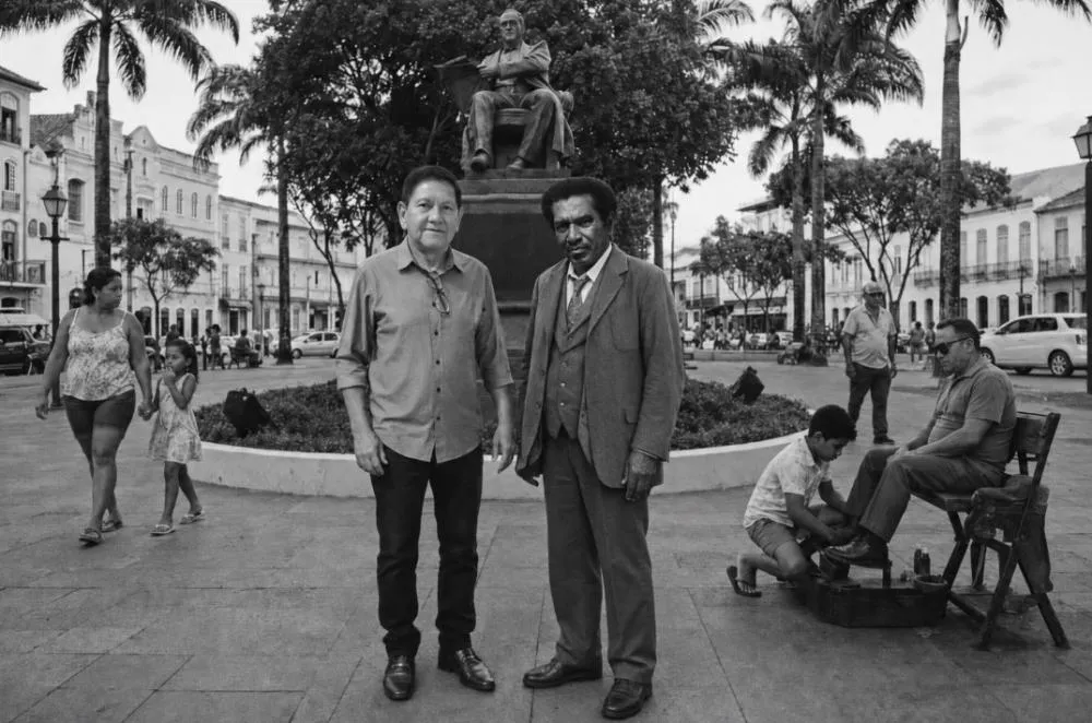 Uma representação poética de Eloy Melonio e Reis dos Homens, cujo nome de batismo era Washington Godinho de Oliveira. (mhl/ginaift).