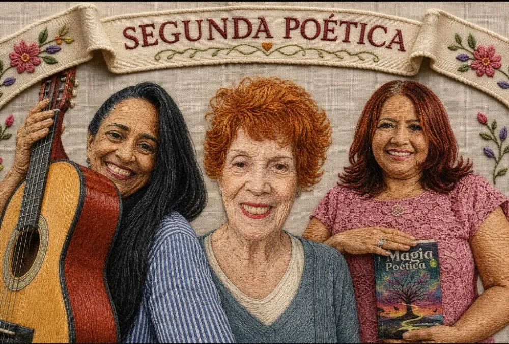 Mais uma edição da SEGUNDA POÉTICA. Tem estreia: Ozileia Damacena Simão