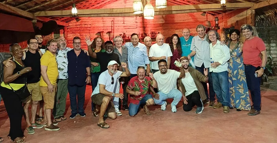(Foto:SOS). A galera maranhense presente nessa reunião histórica.