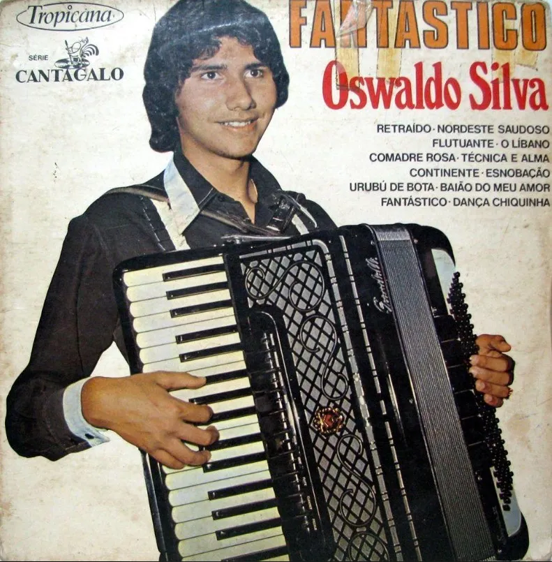 Ouro puro: capa do LP de Oswaldinho.