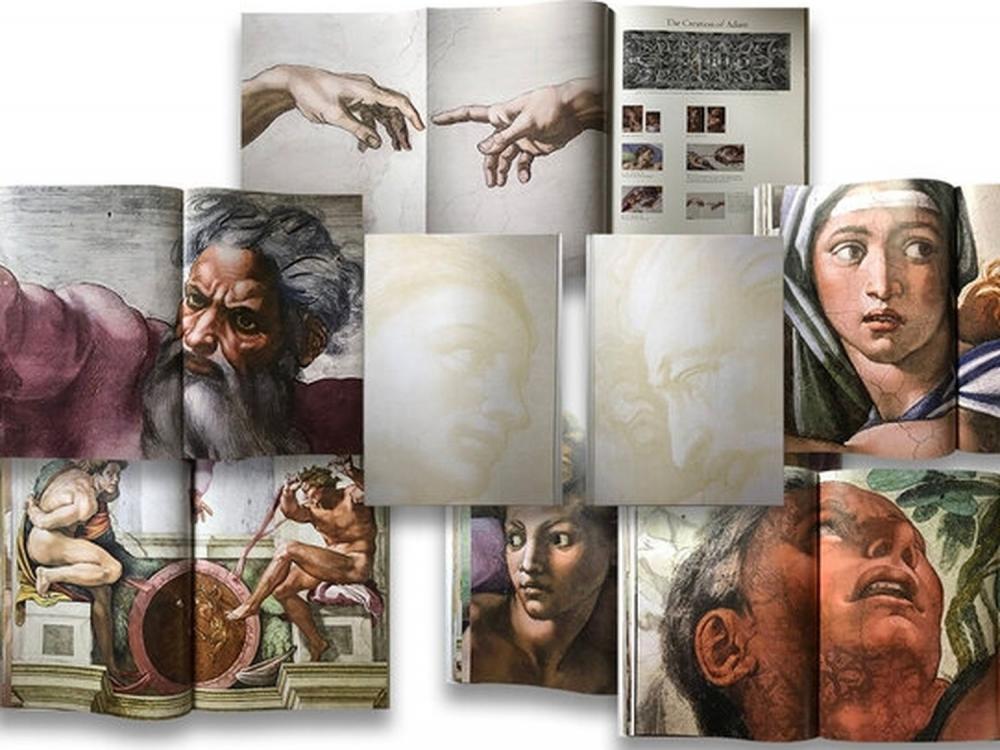 A Capela Sistina como só Michelangelo havia visto, num livro de 115.000 reais