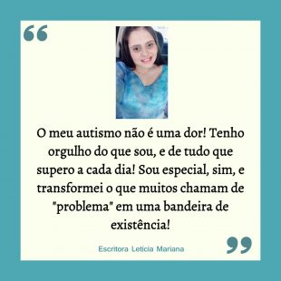 Colunista Sandra Albuquerque do Jornal ROL conversa com a escritora autista Letícia Mariana