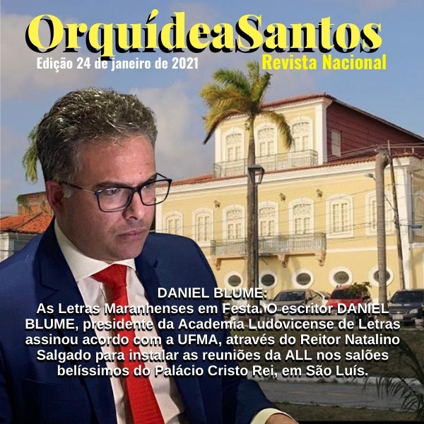 Especial: Revista Nacional de Orquídea Santos. Hoje, 24 de janeiro do ano de 2021
