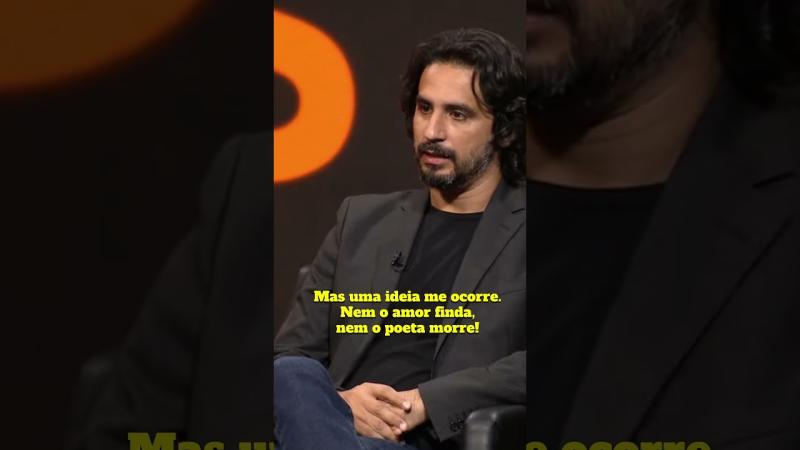 A poesia não pode morrer.
