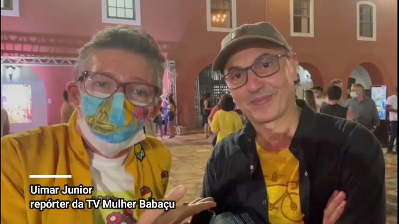 Tv Mulher Babaçu. Com Uimar Junior e Zeca Baleiro.