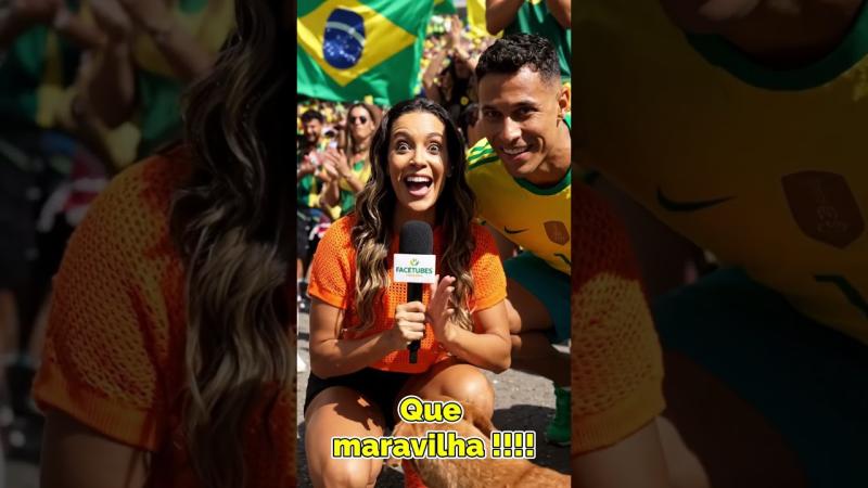 Uma cadelinha na Copa.