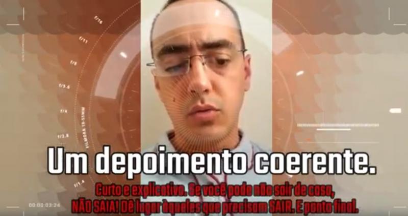 Dr. HENRIQUE: ENFIM, UM DEPOIMENTO COERENTE E ALTAMENTE CONSCIENTIZANTE