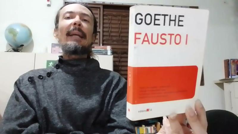 Literatura e religião. Cristianismo. Figura do Diabo. Satanismos. J.W. Goethe. 1749-1832. Drama Fausto I. 1808. Poesia. Teatro. Alemanha.