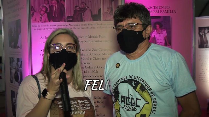 A homenagem de Pedro Sampaio a José Nascimento Morais Filho
