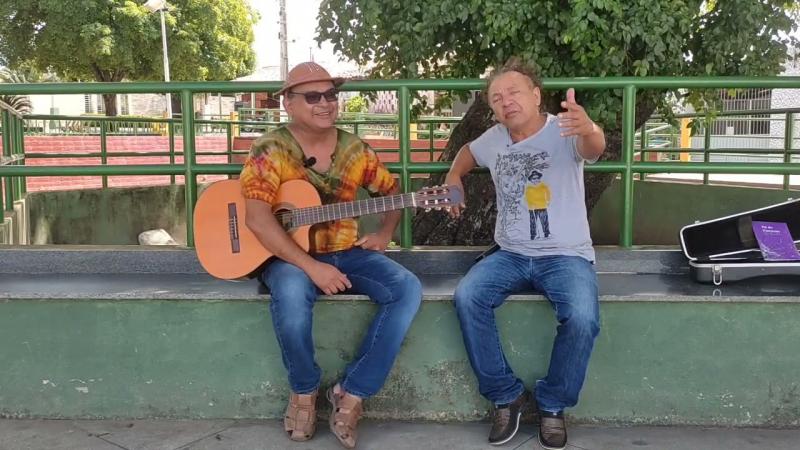 Café com Prosa/ Clauber Martins, com o artista nacional ZECA TOCANTINS