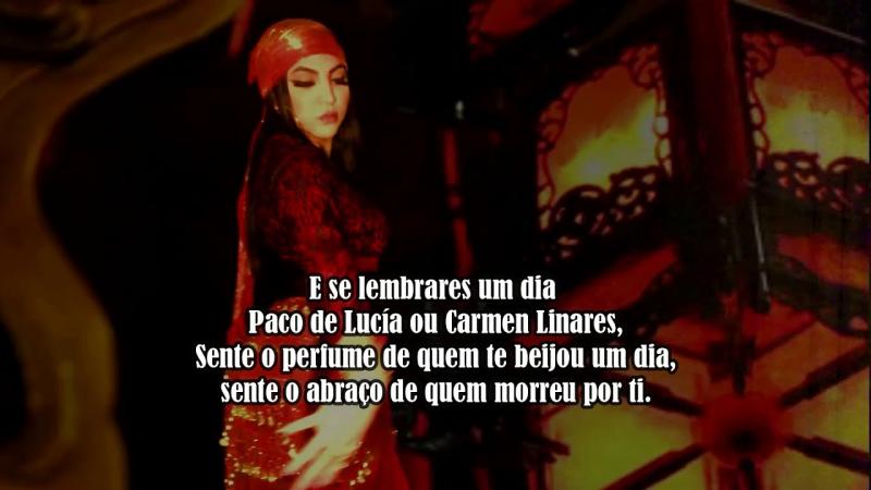 DANÇARINA DO FLAMENCO: Poema Épico de Mhario Lincoln, com Isabelle Aguillar, Cláudio Marconcine e Chiquinho França.