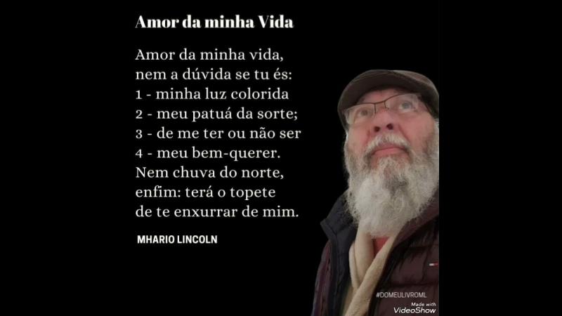A homenagem de Sharlene Serra para Mhario Lincoln. 27.03